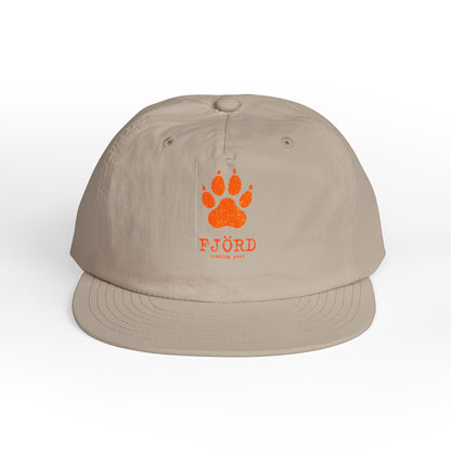 FJÖRD Surf Cap - Casual Beach Hat with Paw Print Design