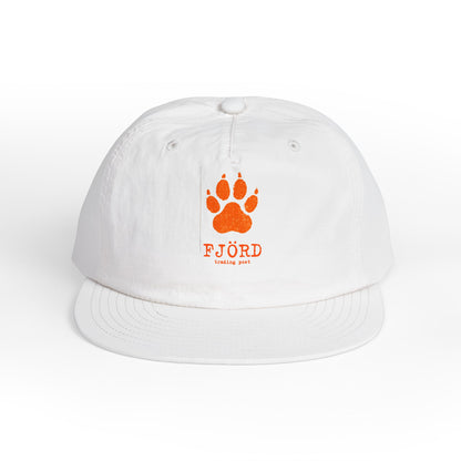 FJÖRD Surf Cap - Casual Beach Hat with Paw Print Design