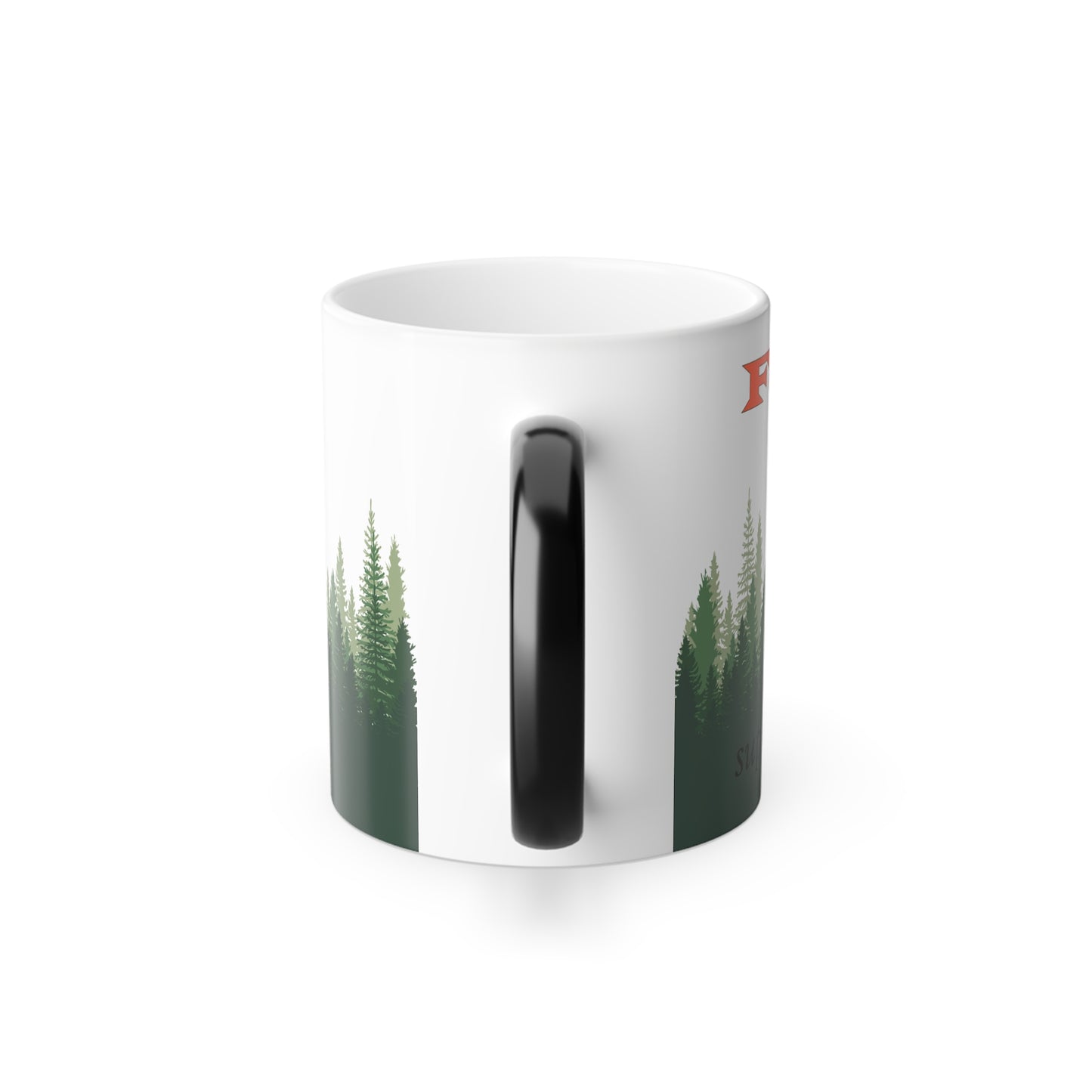 FJÖRD Trading Color Morphing Mug - Nature-Themed "Public Lands" Design