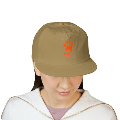 FJÖRD Surf Cap - Casual Beach Hat with Paw Print Design