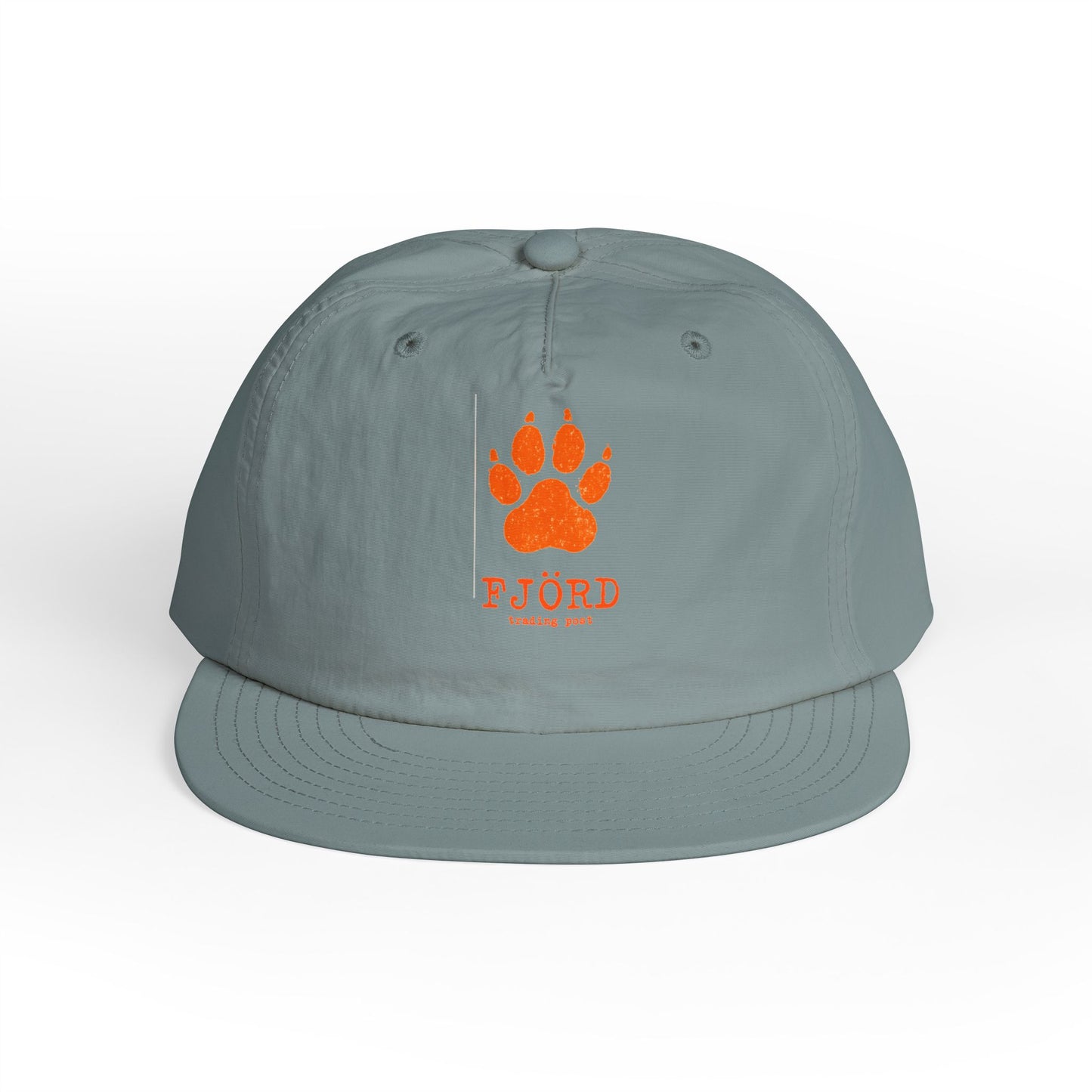 FJÖRD Surf Cap - Casual Beach Hat with Paw Print Design