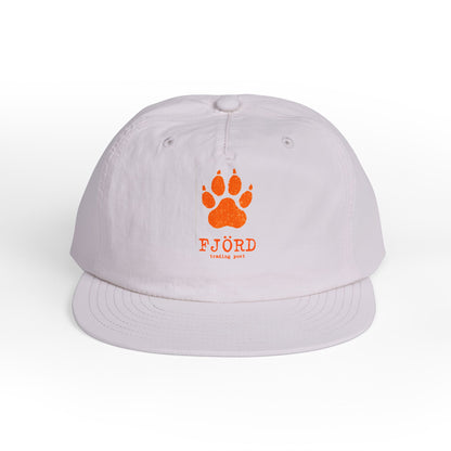 FJÖRD Surf Cap - Casual Beach Hat with Paw Print Design