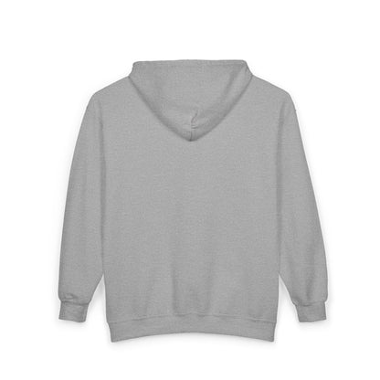 Custom Unisex Full Zip Hoodie with FJÖRD Paw Print "Fresh Outta Bubblegum" Design