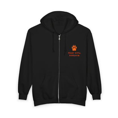 Paw Print Full Zip Hoodie - Perfect for Animal Lovers