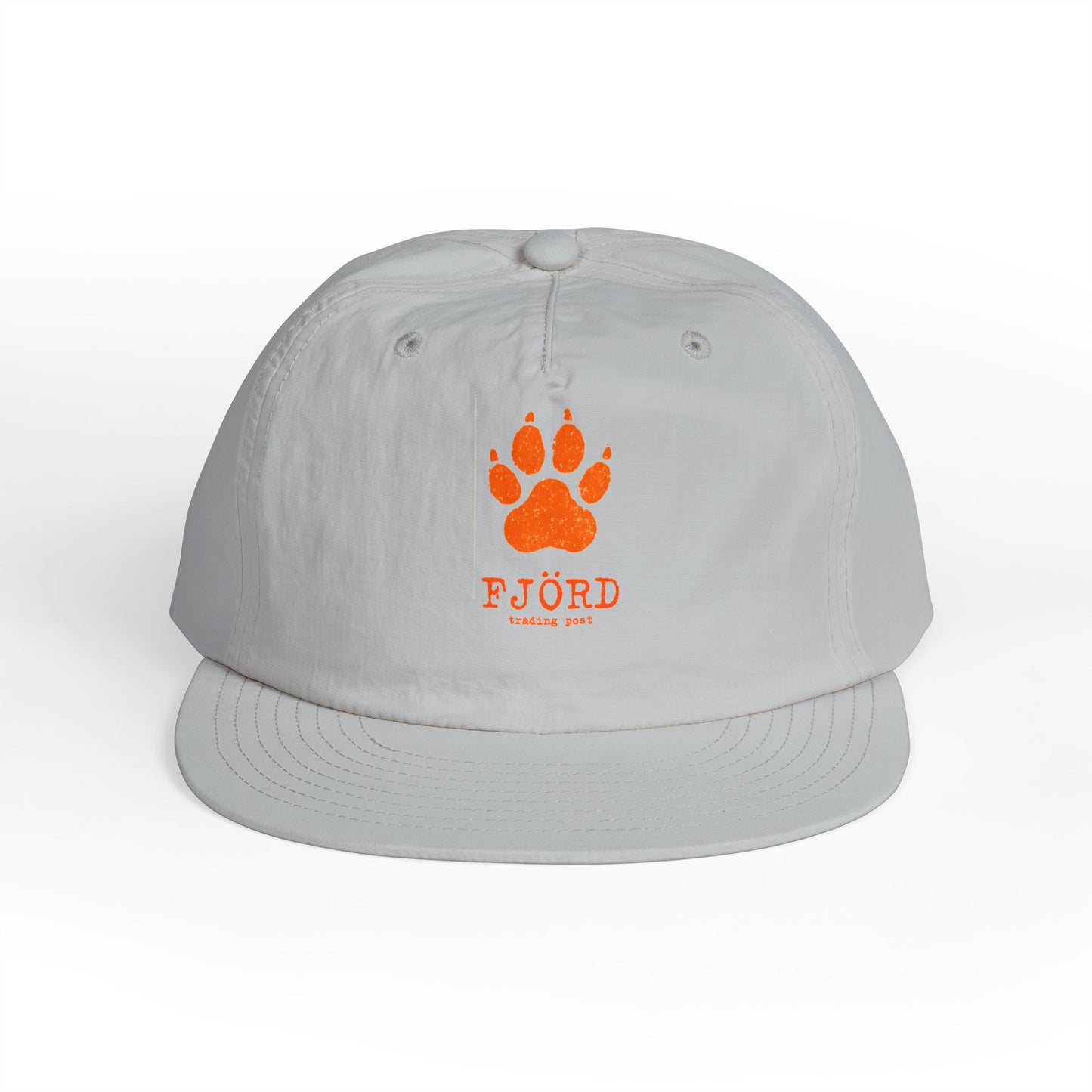 FJÖRD Surf Cap - Casual Beach Hat with Paw Print Design